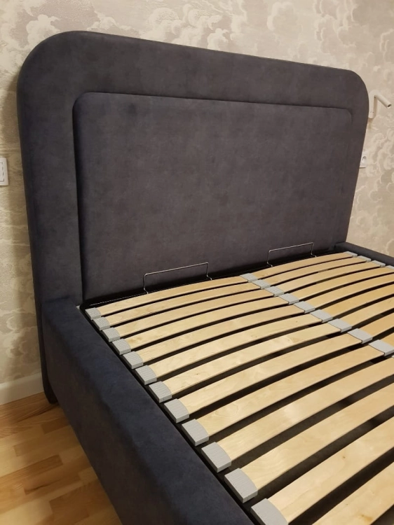 Łóżko kontynentalne GULIO Easy Kontynent z pojemnikiem na pościel - Bed Design Świat Sypialni PRO Piaseczno Puławska 48