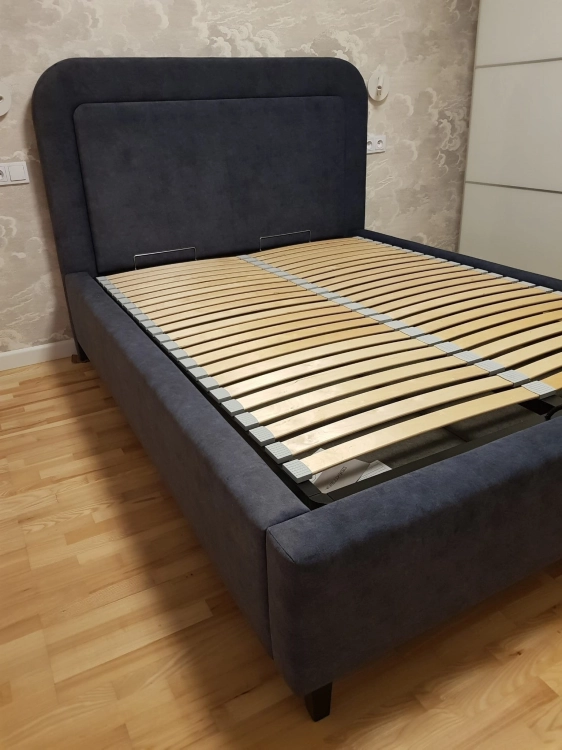 Łóżko kontynentalne GULIO Easy Kontynent z pojemnikiem na pościel - Bed Design Świat Sypialni PRO Piaseczno Puławska 48