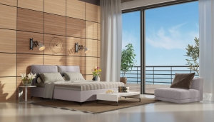 Łóżko tapicerowane SALERNO - Italcomfort 