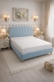 Łóżko tapicerowane NEVIA z pojemnikiem / bez pojemnika - Italcomfort  - Zdjęcie 11