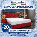 Łóżko tapicerowane NEVIA z pojemnikiem / bez pojemnika - Italcomfort  - Zdjęcie 5