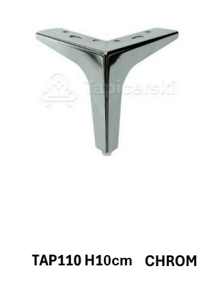 Tap 110 10cm chrom nogi italcomfort.png