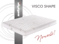 Materac 160/200 VISCO SHAPE - pianka visco, średnio twardy - Mollyflex - Zdjęcie 1