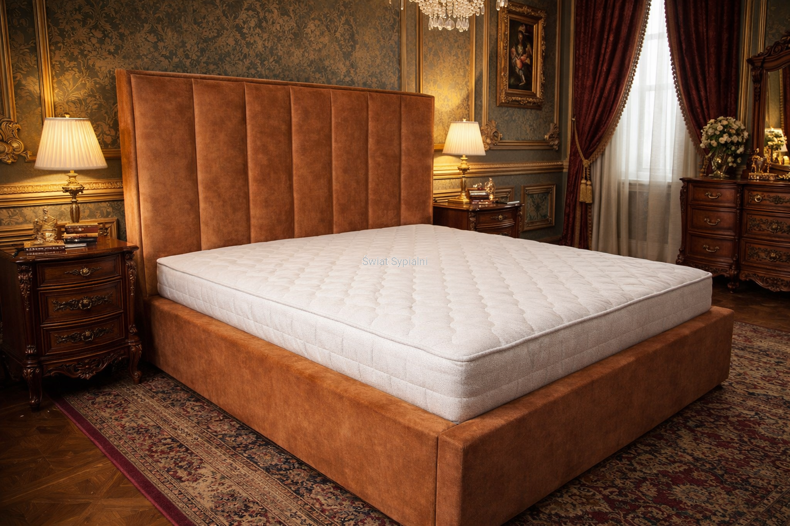 Łóżko Orlando - Italcomfort, 140X200, 160x200, 180x200 200x200 Świat Sypialni Piaseczno Puławska 48 / Warszawa