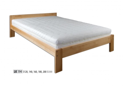 Łóżko LK 194 bukowe - Drewmax 