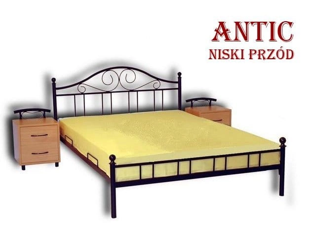 Łóżko Antic niskie metalowe