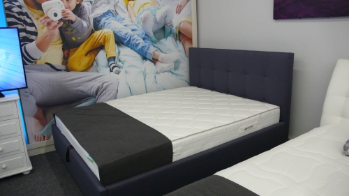 Łóżko Futura - tapicerowane New Design w salonie Świat Sypialni Piaseczno