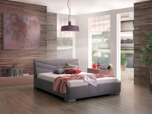 Łóżko TRENTO, tapicerowane, Firma Relaks - FEY 