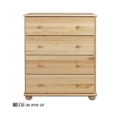 Komoda KD 110 sosnowa Drewmax  - Zdjęcie 1